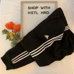 Adidas 3 Stripe Joggers